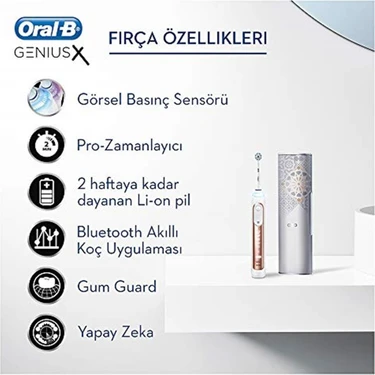 Oral-B Genius x Luxe Edition Yapay Zeka Destekli Şarj Fiyatı