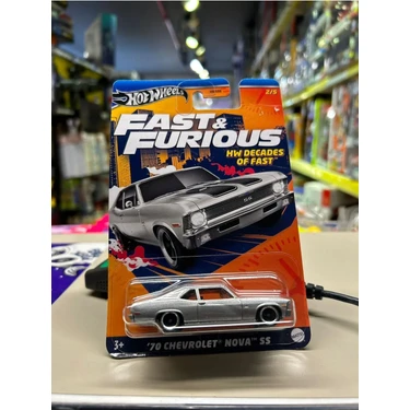 Hot Wheels Fast & Furious '70 Chevrolet Nova SS 1/64 Ölçekli Fiyatı
