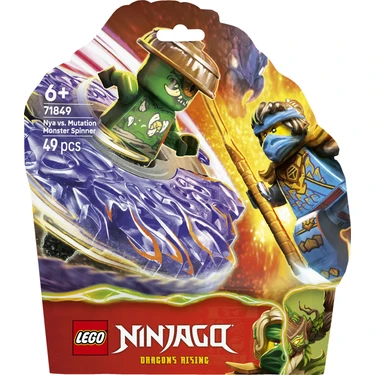 Switch セット LEGO® NINJAGO® Nya, Mutasyon Canavarı Topacına Karşı 71849 - Fiyatı