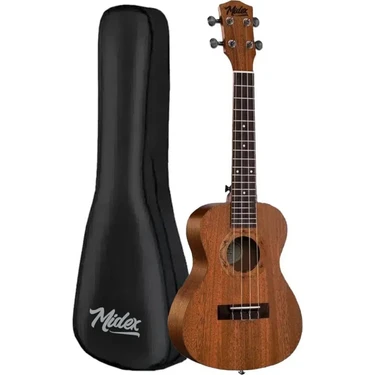 Midex SP-21MC Set Maun Soprano Ukulele (Case Tuner Metod Askı