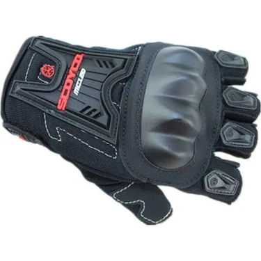 Scoyco MC12D Yarım ( Parmaksız ) Motorsiklet Eldiven ( Korumalı