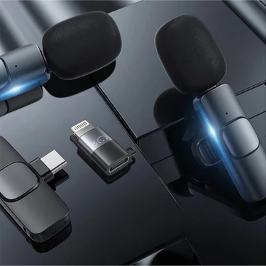 E-Kervan Sunix Yaka Mikrofonu iphone ve Type-C Telefonlara Fiyatı