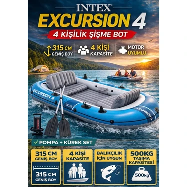Intex Excursion 4 Bot Set 315X165X43 cm