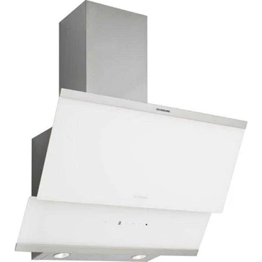 Silverline 3420 Classy Beyaz Cam Davlumbaz 60 cm Duvar Tipi Şık Tasarım ve Yüksek Emiş