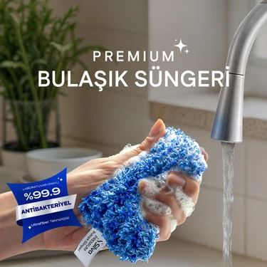 Silva Ultrafiber Premium Bulaşık Süngeri (12x8