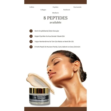 Derma CC Laboratorıes Kırışıklıklara Karşı 8 Farklı Peptit Fiyatı