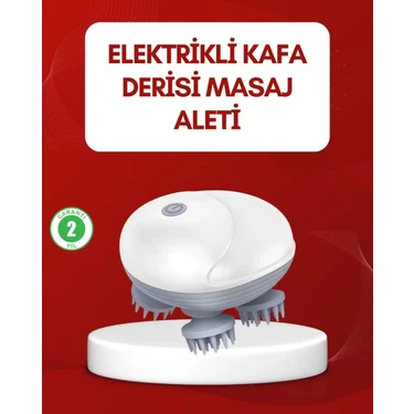 Nemere Ithalat Su Geçirmez Elektrikli Kafa Masaj Cihazı