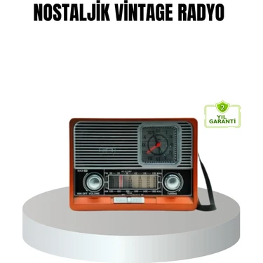 TKÇ Vintage Radyo – Nostaljik Tasarım ve Modern Teknoloji Bir