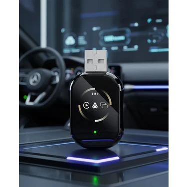Uravas Store Kablosuz Carplay ve Android Auto Adaptörü Tak Çalıştır
