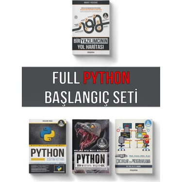 Dikeyeksen Full Python Başlangıç Eğitim Seti (4