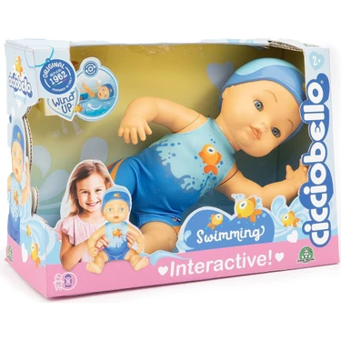 Nacario CCBD9000 Cicciobello Yüzüyor 30 cm Bebek +3