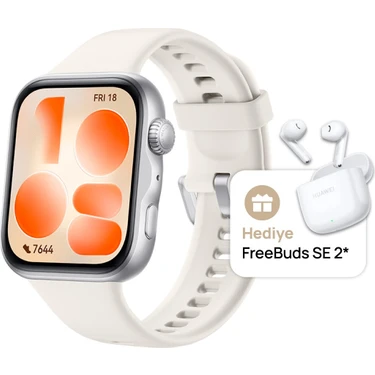 Huawei Watch Fit 5 Beyaz + Freebuds Se 2 Beyaz Kulaklık