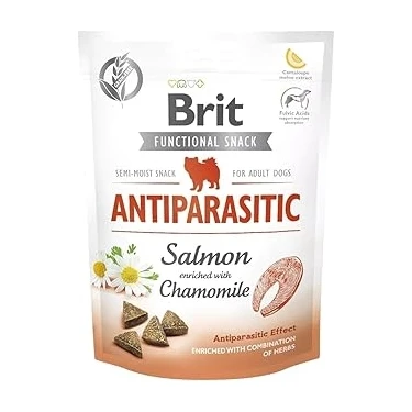 Uravas Store Brit Care Functional Snack, Parazit Önlemek Için, Tahılsız, Somon Balıklı ve