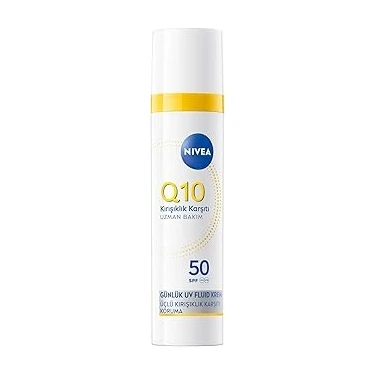 Uravas Store SPF50 Q10 Kırışıklık Karşıtı Gündüz Yüz Bakım Kremi 40ML,NEMLENDIRICI,MAKYAJ Bazı,tüm