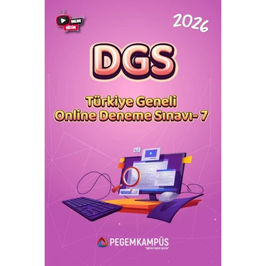 Pegem Kampüs 2026 DGS Türkiye Geneli Online