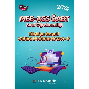 Pegem Kampüs 2026 MEB-AGS ÖABT Sınıf Öğretmenliği Türkiye Geneli Online