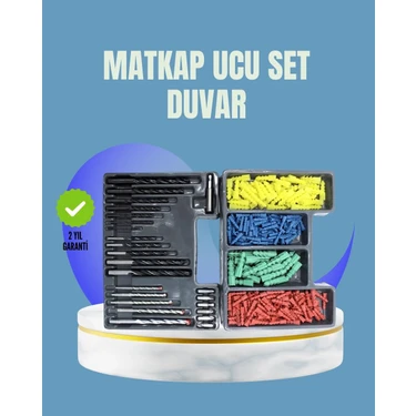 sbodurhome Matkap Ucu Seti Organizerli Çok Amaçlı Delme