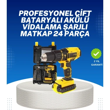 sbodurhome Ev ve Atölye Için 12V Akülü Matkap | Plastik Mandren ve Metal