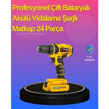 sbodurhome Hafif ve Ergonomik 12V Kablosuz Matkap | Hızlı Şarj ve Uzun Pil