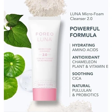 Mabeyn Foreo Deep & Gentle Luna 4 Sensitive Paketi - Hassas Cilt Temizleme Fırçası + Luna
