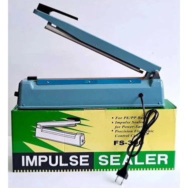 sbodurhome 30CM Metal Gövde Poşet Ağzı Yapıştırma Kapatma Makinası FS-300