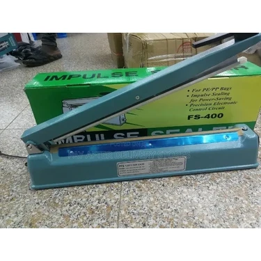 sbodurhome 40CM  Metal Gövde Poşet Ağzı Yapıştırma Kapatma Makinası FS-400