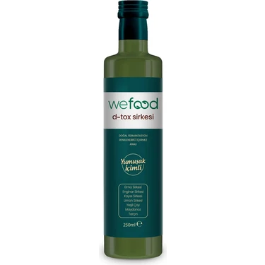 Wefood Detoks Sirkesi 250 ml (Doğal