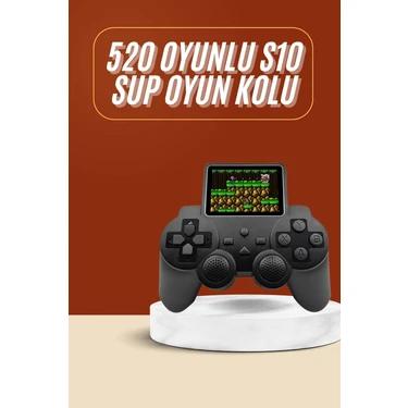Yeni Nesil Mini Atari 520 Retro Oyunlu S10 El Atarisi Video Oyun Konsolu -