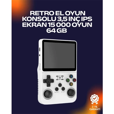 İlkyaz Fashion Retro Oyun Cihazı – Çift Microsd Desteği, Çoklu Platform Uyumu, 3200 Mah