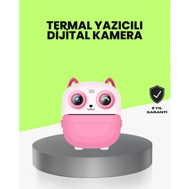 Renas Store Termal Baskı Özellikli Çocuk Kamerası 1080P Video