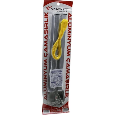 Motto Ticaret Çamaşırlık Kare Kombine Ayarlı Alüminyum Çamaşır Askısı 60X25-80X30 Model Uyumlu