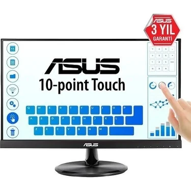 Asus 21.5" IPS VT229H 5ms 60Hz HDMI Dokunmatik Monitör (1920 x