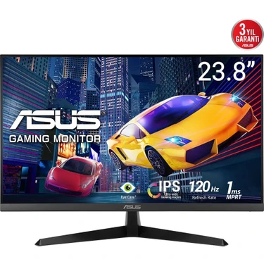Asus 23.8" IPS VY249HGR 1ms 120Hz HDMI Gaming Monitör (1920 x