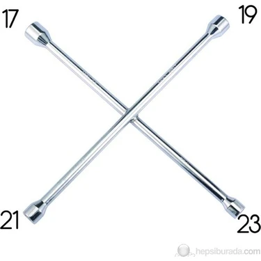 Carub Bijon Anahtarı 17-19-21-23 mm Krom