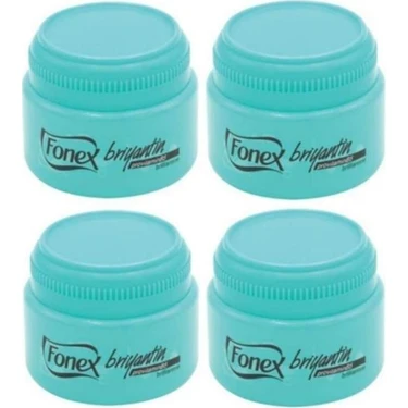 Fonex Briyantin 4'lü Set 150 ml Saç Bakımı için Parlaklık ve Besleyici