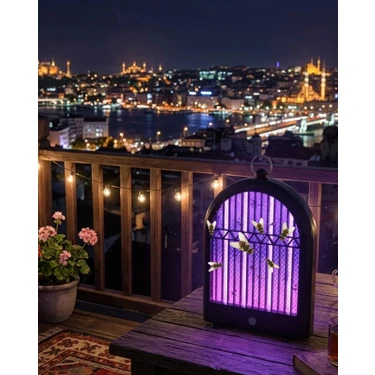 Uravas Store Şarjlı Uv Sivrisinek Öldürücü Lamba Sessiz