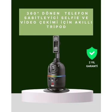 Uravas Store Yüz Takipli 360° Akıllı Gimbal Telefon ve Aksiyon Kamera