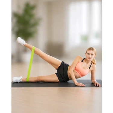 Uravas Store Pilates Direnç Lastiği Fitness Yoga ve Evde Spor Için Çok Amaçlı