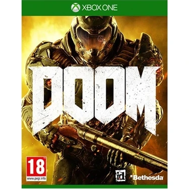 Bethesda Xbox One DOOM Aksiyon Macera Oyunu Çoklu Oyuncu Desteği ile Uyumlu