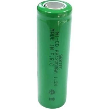 Magicool - 1.2V 1200 Mah - Aa - Ni-Cd Şarjlı Pil - (Başsız / Flat