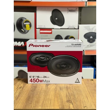 Pioneer TS-A6968S 6x9 450 Watt 90RMS 16 x 24 cm Oval Oto Hoparlör (2li