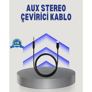 Uravas Store Mey Ithalat® Iphone Lightning 3.5mm Aux Çevirici Kablo JH-023 Stereo Ses