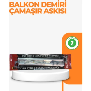 Uravas Store 25X60 cm Çamaşır Askılığı Kare Balkon Demiri Için Dayanıklı