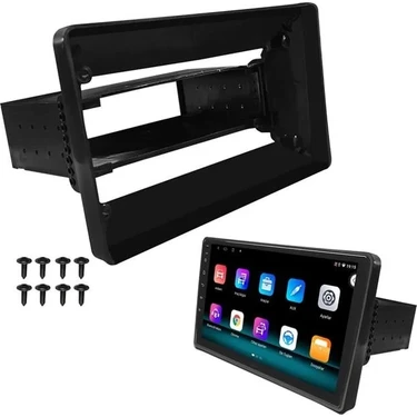 Uravas Store Navex NV-4287 Üniversal 10.1" Android Oto Tablet Çerçevesi 1 Din Abs Plastik