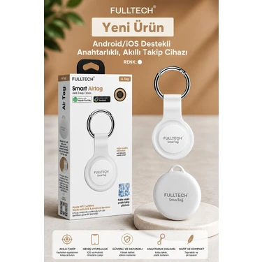 Azurtech Fulltech Smarttag A Tag – Android & Ios Uyumlu Akıllı Takip