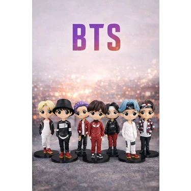 Wonderful Life K-Pop Bts 7'li Figür Seti – Karakter Fiyatı