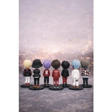Wonderful Life K-Pop Bts 7'li Figür Seti – Karakter Fiyatı