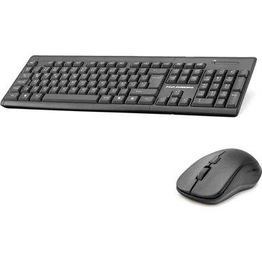 Uravas Store Ireless Klavye Mouse Set Q Siyah