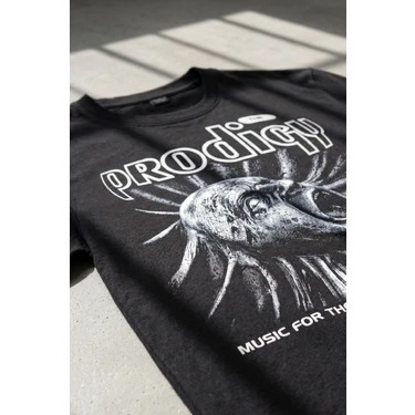 Kendim Seçtim Siyah Tişört The Prodigy Electronic Punk Rave Fiyatı