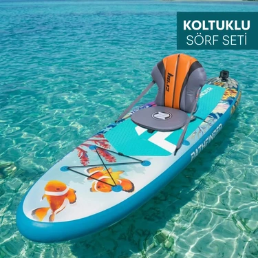 Blooma Şişme Sup Board 310 cm - Paddle Board + Sörf Tahtası + Kano